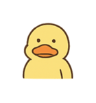 ぼーっとアヒルくんのふわふわ日常（個別スタンプ：14）