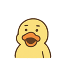 ぼーっとアヒルくんのふわふわ日常（個別スタンプ：19）