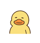 ぼーっとアヒルくんのふわふわ日常（個別スタンプ：21）