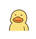 ぼーっとアヒルくんのふわふわ日常（個別スタンプ：22）
