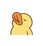ぼーっとアヒルくんのふわふわ日常（個別スタンプ：24）
