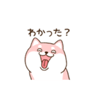 笑顔でかれぴの浮気を詰める柴犬彼女（個別スタンプ：10）