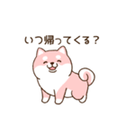 笑顔でかれぴの浮気を詰める柴犬彼女（個別スタンプ：26）