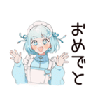 天使ちゃんの励ましリアクション♡（個別スタンプ：7）