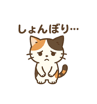 しっぽのことば(三毛猫編)（個別スタンプ：16）