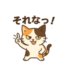 しっぽのことば(三毛猫編)（個別スタンプ：20）