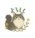 北欧動物のやさしいひとこと（個別スタンプ：12）