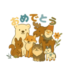 北欧動物のやさしいひとこと（個別スタンプ：32）