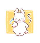 うさぎのふんわり感情スタンプ（個別スタンプ：10）