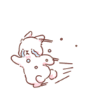 うさぎのふんわり感情スタンプ（個別スタンプ：15）