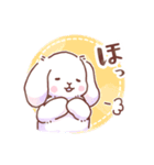 うさぎのふんわり感情スタンプ（個別スタンプ：33）
