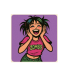 [アレンジ用]Y2Kっぽい女の子のイラスト1（個別スタンプ：7）