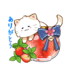 ぷくぷくはちわれ・グルメ便り（個別スタンプ：12）