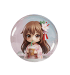 精霊みなみちゃんカプセルトイ第5弾（個別スタンプ：1）