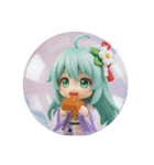 精霊みなみちゃんカプセルトイ第7弾（個別スタンプ：4）