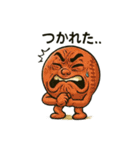 煽りの極み。白球くん その1（個別スタンプ：25）