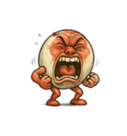 白球くん(野球ボール)リアクションver.1（個別スタンプ：15）