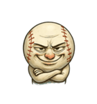 白球くん(野球ボール)リアクションver.1（個別スタンプ：18）