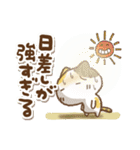 三毛猫にゃん助☆猛暑の夏(再販)（個別スタンプ：13）