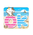 三毛猫にゃん助☆猛暑の夏(再販)（個別スタンプ：19）