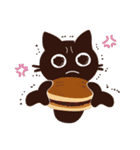 Popup！大人かわいい絵本の猫39[春夏グルメ]（個別スタンプ：8）