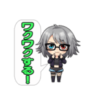 電脳不良娘：インターフェース・アイズ2（個別スタンプ：34）
