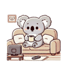もふもふコアラの日常スタンプ（個別スタンプ：21）