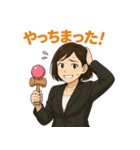 けん玉OLたまねさん（個別スタンプ：22）