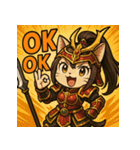 【獣人美女】猫将軍！（個別スタンプ：39）