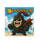 夏だ！サマーだ！呂布爺さん！！（個別スタンプ：2）