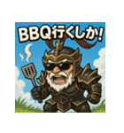 夏だ！サマーだ！呂布爺さん！！（個別スタンプ：7）