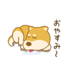 しばいぬさん（赤）（個別スタンプ：34）