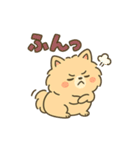 ふわもこポメのやさしい気持ちスタンプ（個別スタンプ：27）