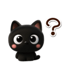 クロネコすたんぷ☆3D（個別スタンプ：17）
