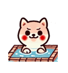 ず～っと使える♡かわいい日常 柴犬（個別スタンプ：17）