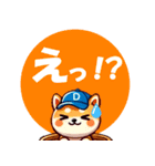 ず～っと使える♡かわいい日常 柴犬（個別スタンプ：33）