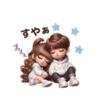パーカーカップル♡（WHITEコーデ）（個別スタンプ：20）