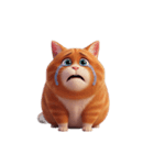 【泣く猫 2】（個別スタンプ：4）