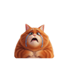 【泣く猫 2】（個別スタンプ：5）