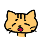 [アレンジ用]感情豊かなトラネコ（個別スタンプ：2）
