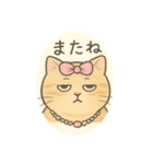 やる気がない茶トラ猫の気だるいスタンプ（個別スタンプ：9）