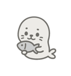 毎日使えるゆるアザラシ（個別スタンプ：6）