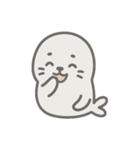 毎日使えるゆるアザラシ（個別スタンプ：8）