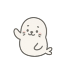 毎日使えるゆるアザラシ（個別スタンプ：16）