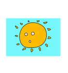 『北風と太陽』ぴやし描き下ろしイラスト（個別スタンプ：2）