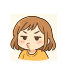 女の子スタンプ@（個別スタンプ：6）