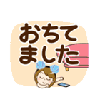 夏を感じる♡大人女子【デカ文字】（個別スタンプ：30）