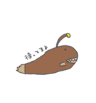 画伯の力作(海の生き物編)（個別スタンプ：3）