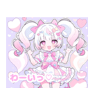 ゆめかわツインテール女の子（個別スタンプ：15）