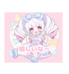 ゆめかわツインテール女の子（個別スタンプ：16）